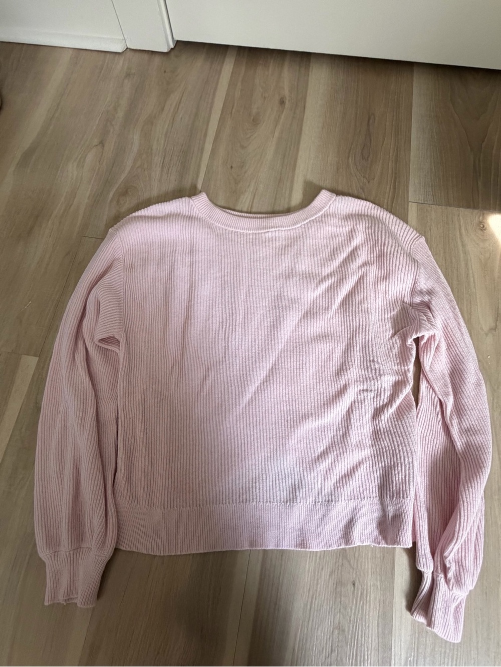 Lululemon Reversible Crossover Sweater Strawberry Milkshake Women’s Size Small